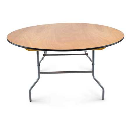 Atlas Commercial Products Titan Series™ 60" Round Wood Folding Table WFT5-60R